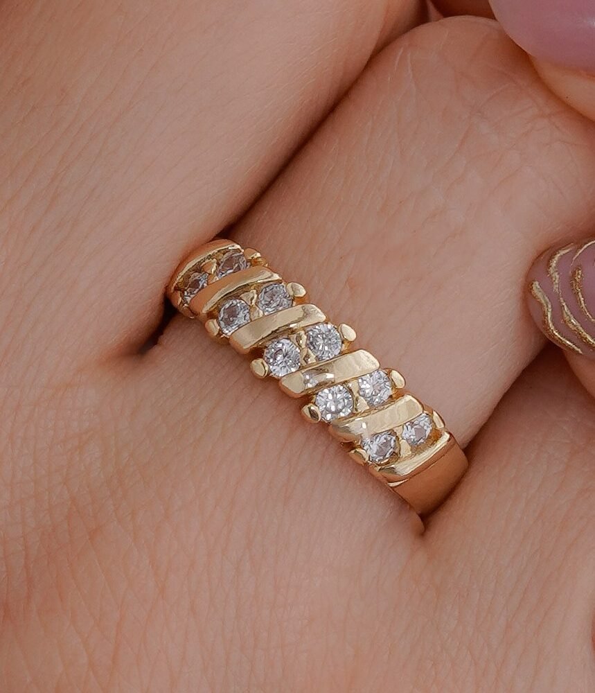 ANILLO ESTILO ARGOLLA FUEGO CRISTAL ANILLO ESTILO ARGOLLA FUEGO CRISTAL