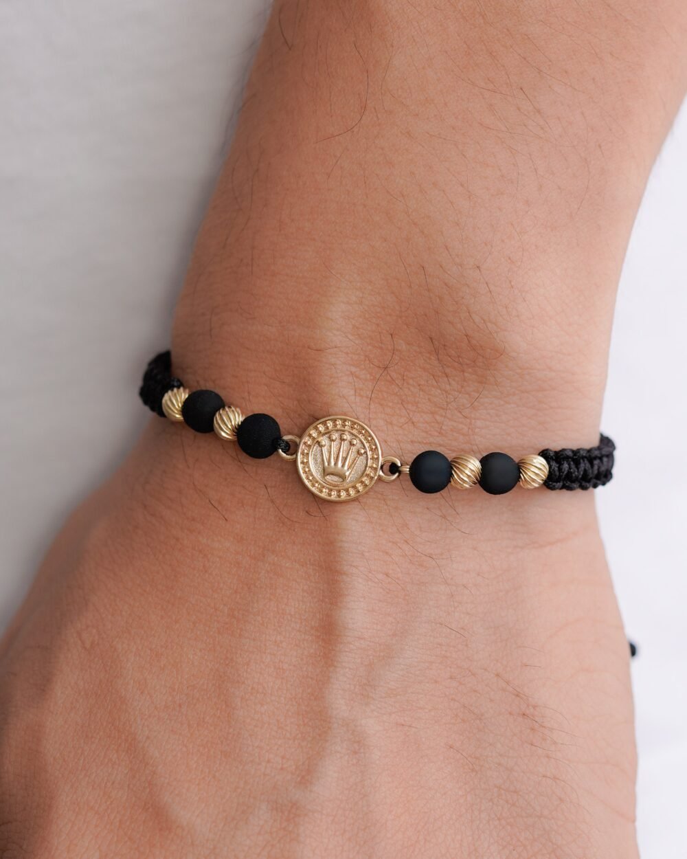 BRAZALETE MEDALLA ROLEX NEO NEGRO 2 BRAZALETE MEDALLA ROLEX NEO NEGRO