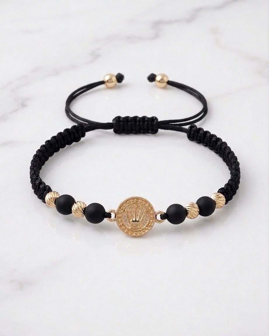 BRAZALETE MEDALLA ROLEX NEO NEGRO BRAZALETE MEDALLA ROLEX NEO NEGRO