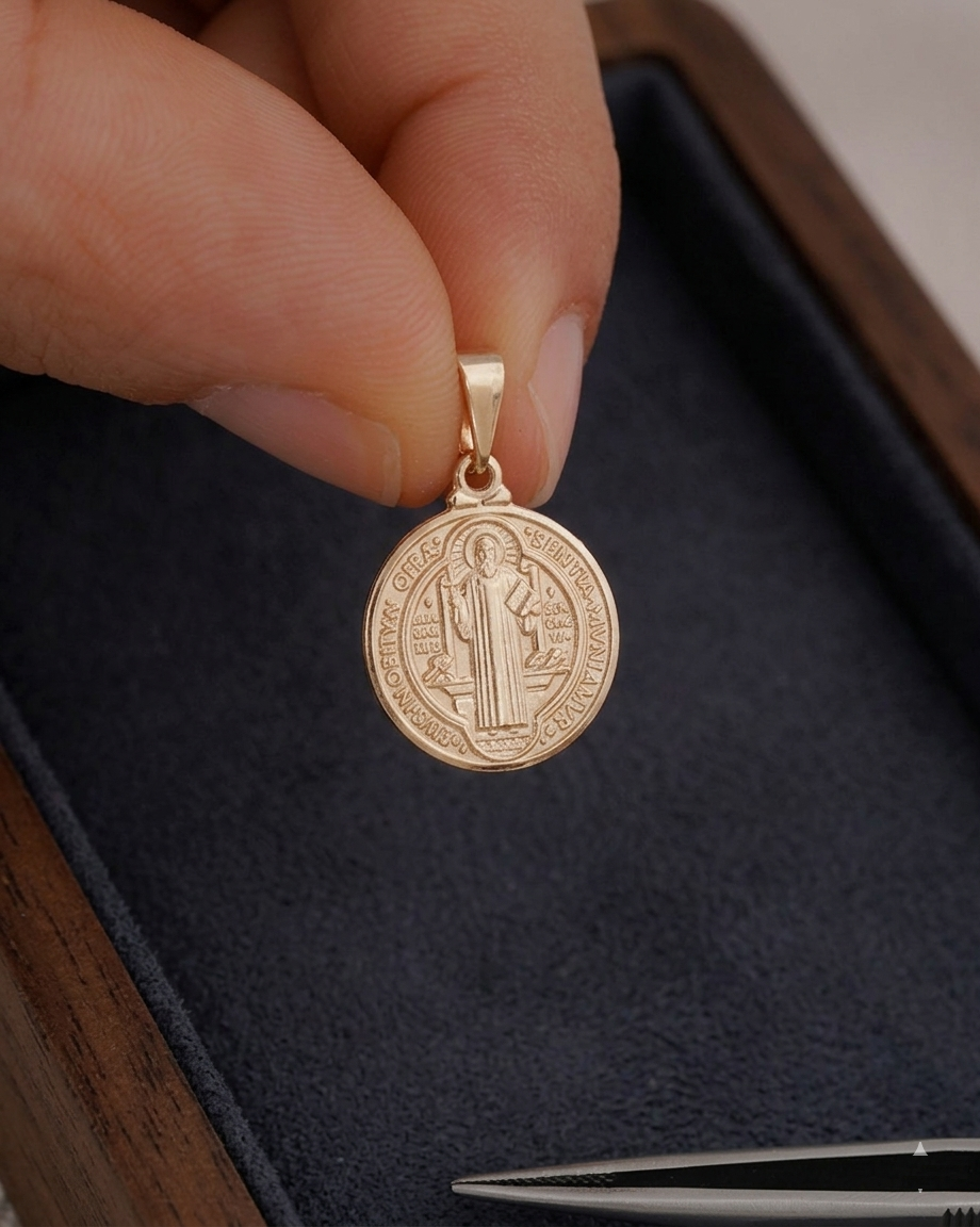 DIJE SAN BENITO GRANDE 1.5CM