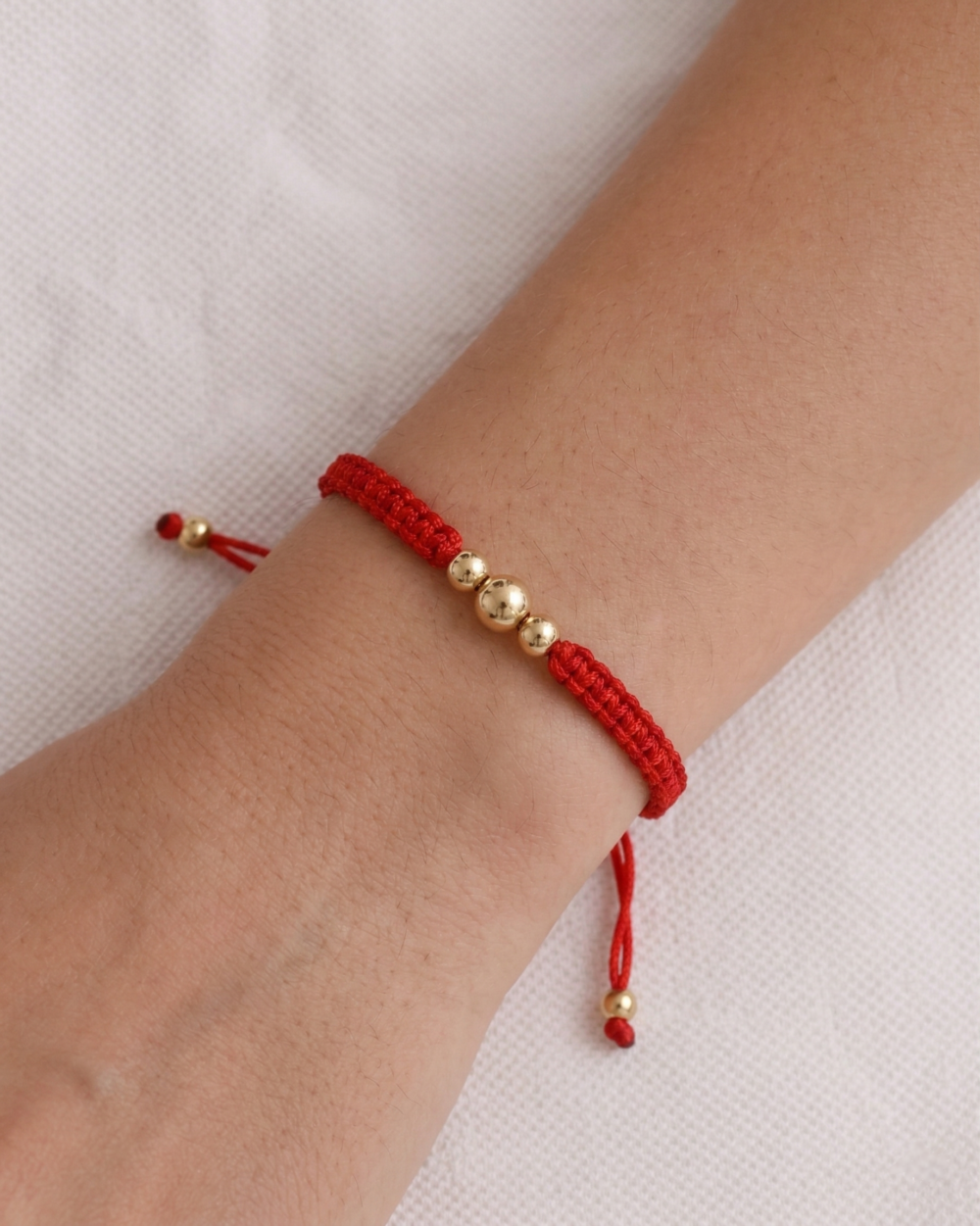 Macrame 2 Pulsera 3 Balines Lisos – Macramé