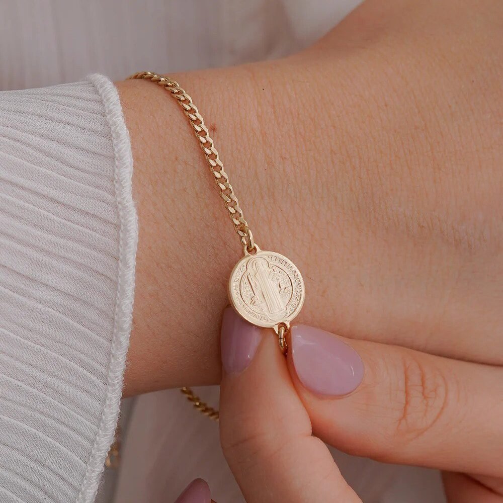 PULSERA CUBANA 2MM SAN BENITO 217CM+3CM PULSERA CUBANA 2MM SAN BENITO 17CM+3CM