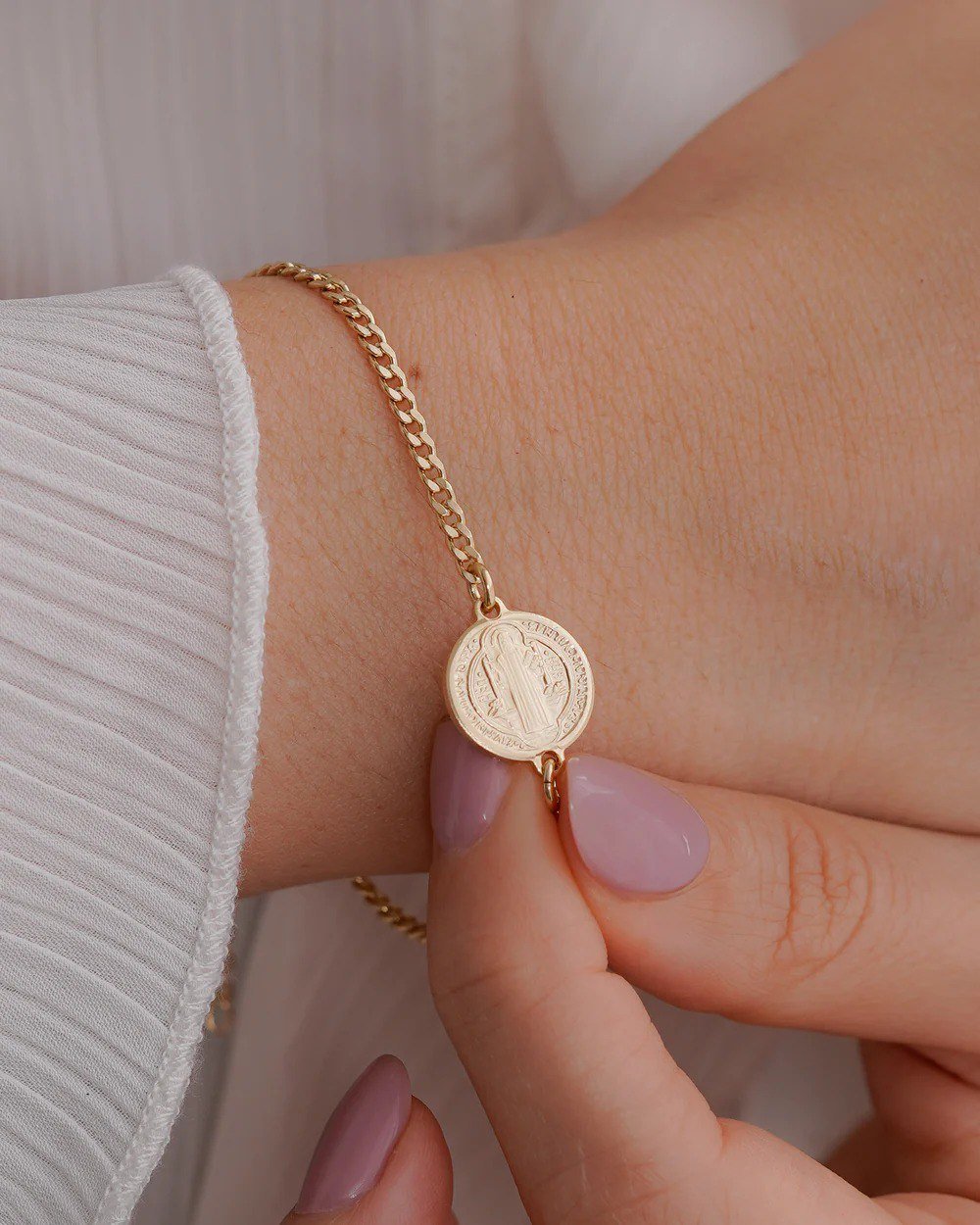 PULSERA CUBANA 2MM SAN BENITO 217CM+3CM PULSERA CUBANA 2MM SAN BENITO 17CM+3CM