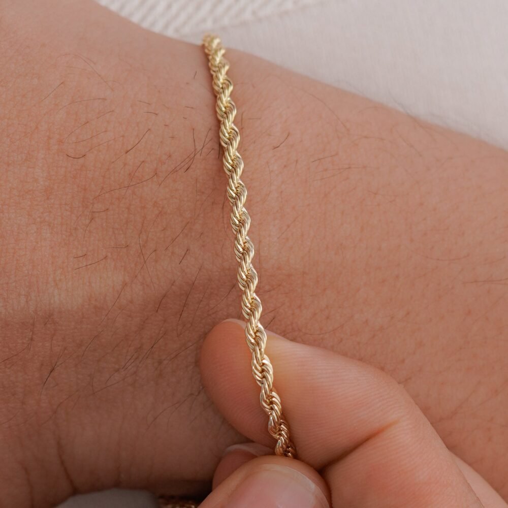 PULSERA LAZO 3MM 17+5CM