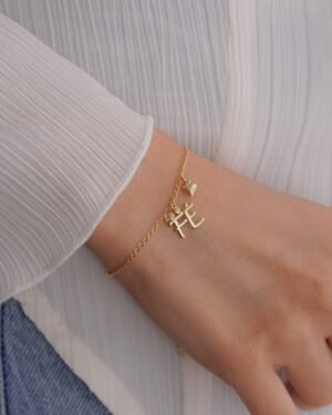 PULSERA PALABRA FE UNICA 17+5CM PULSERA PALABRA FE UNICA 17+5CM