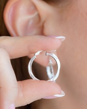 CANDONGA TORNEADA PLANA 3.5CM PLATA ITA CANDONGA TORNEADA PLANA 3.5CM PLATA ITA