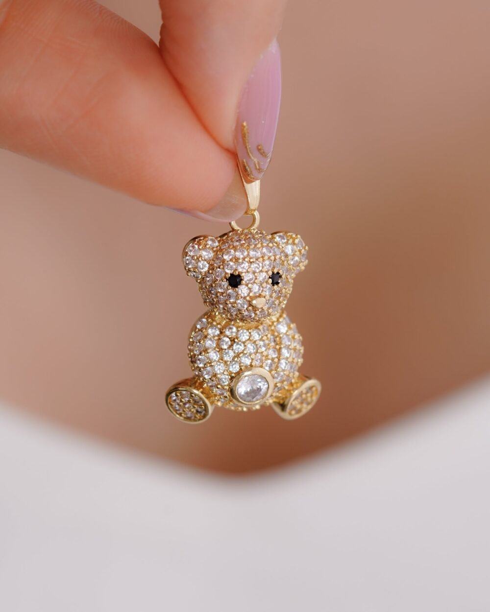 DIJE OSO SWAROV CRISTAL 2CM