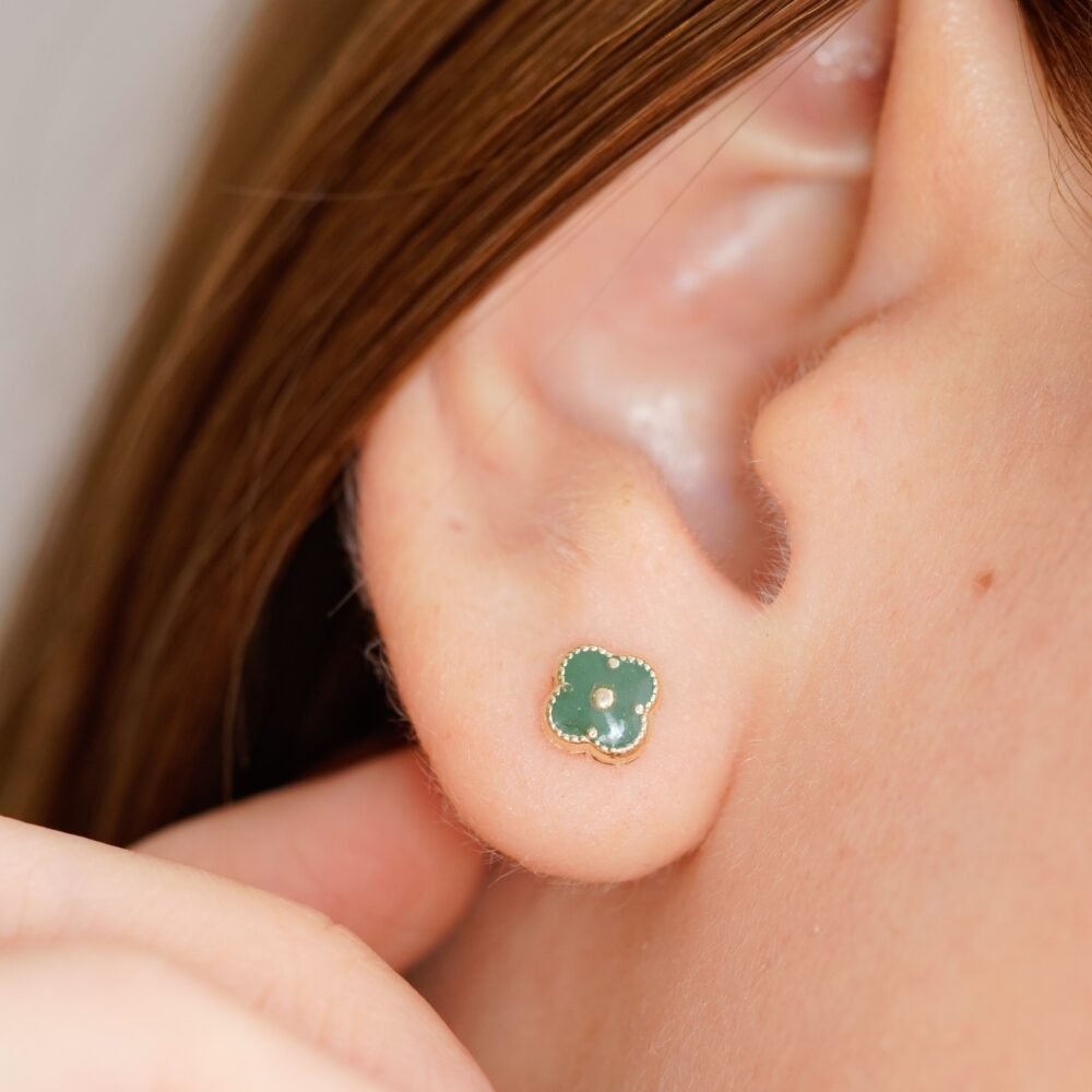 TOPO FLOR VERDE 7MM ROSCA SEGURIDAD 2 TOPO FLOR VERDE 7MM ROSCA SEGURIDAD