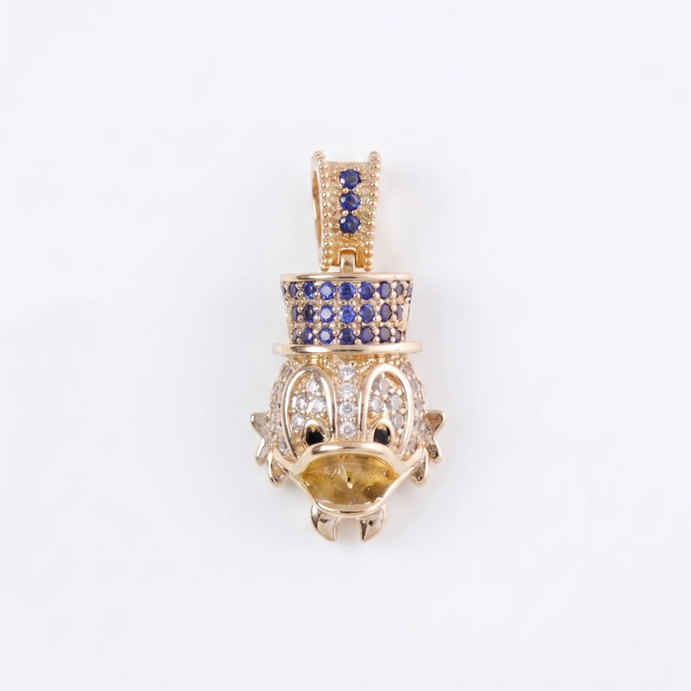 DIJE LUCKY FORTUNA TIO SILUETA 2.5CM