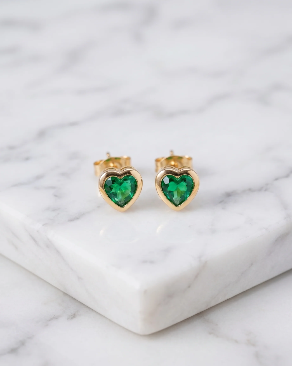 TOPO CORAZON SILUETA VERDE ESM 0.7CM