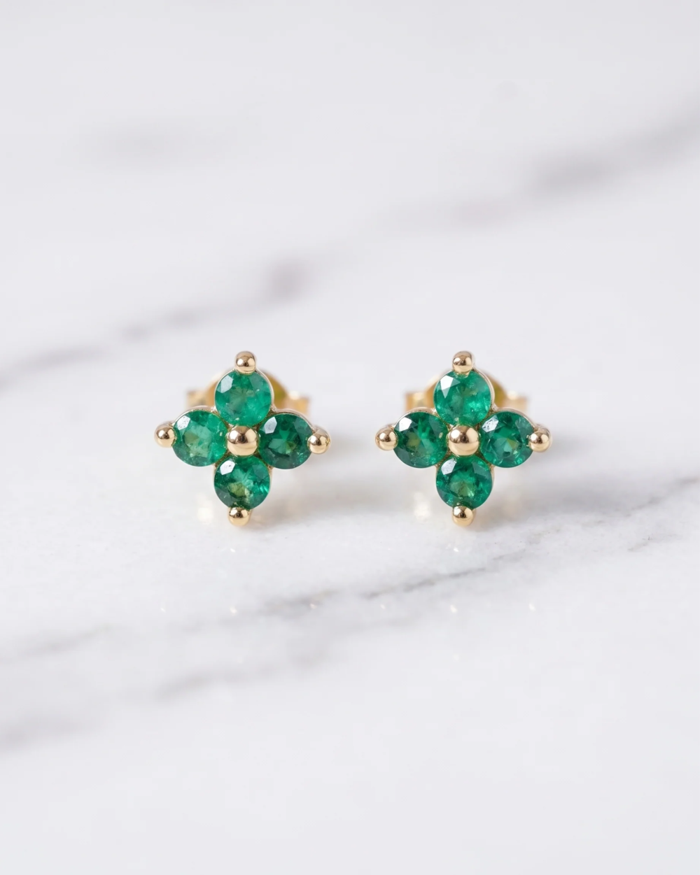 TOPO TREBOL TIPO ORO VERDE ESM 0.7CM
