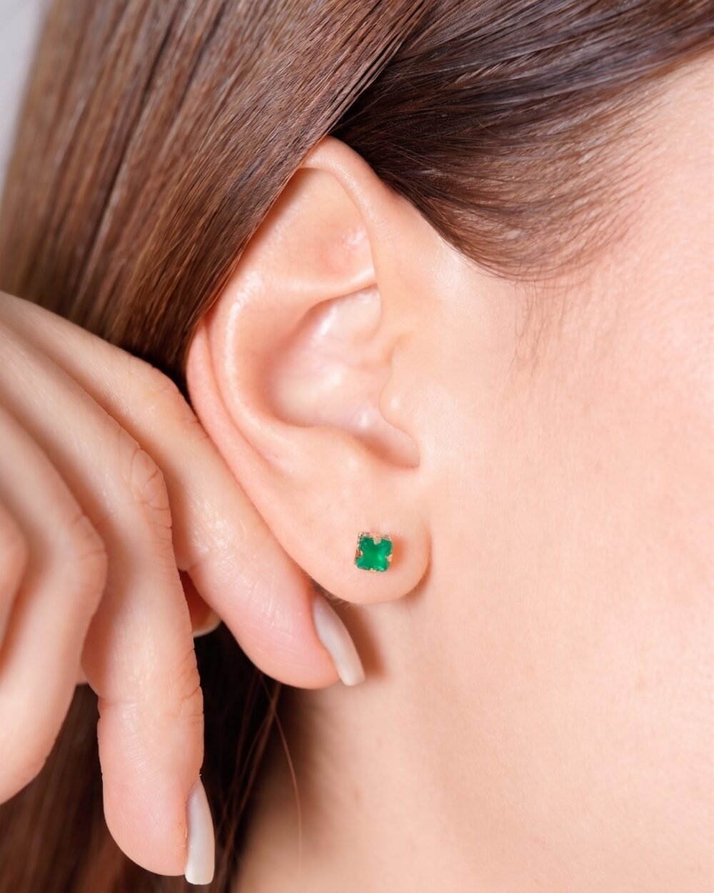 TOPO CUADRADO TIPO ORO VERDE ESM 4MM